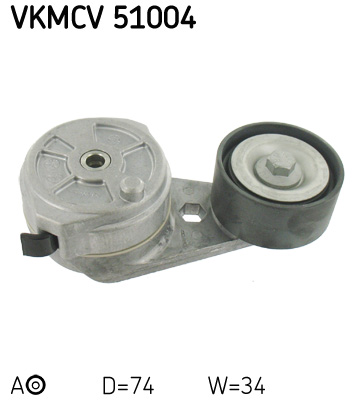 Rola intinzator,curea transmisie VKMCV 51004 SKF